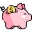 Piggy bank icon